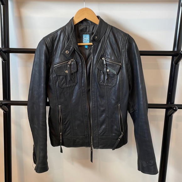 Barney’s Co-op size S leather jacket - Picture 1 of 5